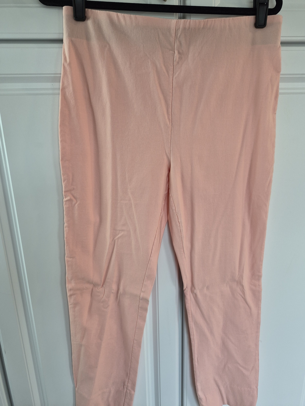 Jean Pierre Klifa, Jackie Pant. Soft Pink, Ankle Slit, Wide Hidden Elastic Waist